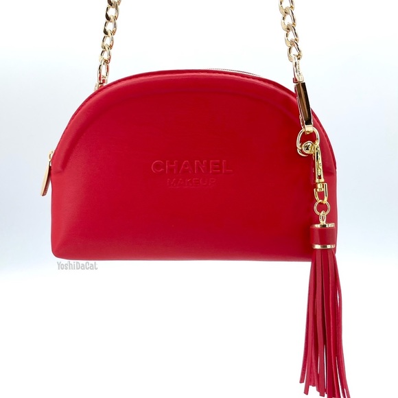 Chanel Beauty Crossbody Cosmetic Bag Pouch - Picture 4 of 8